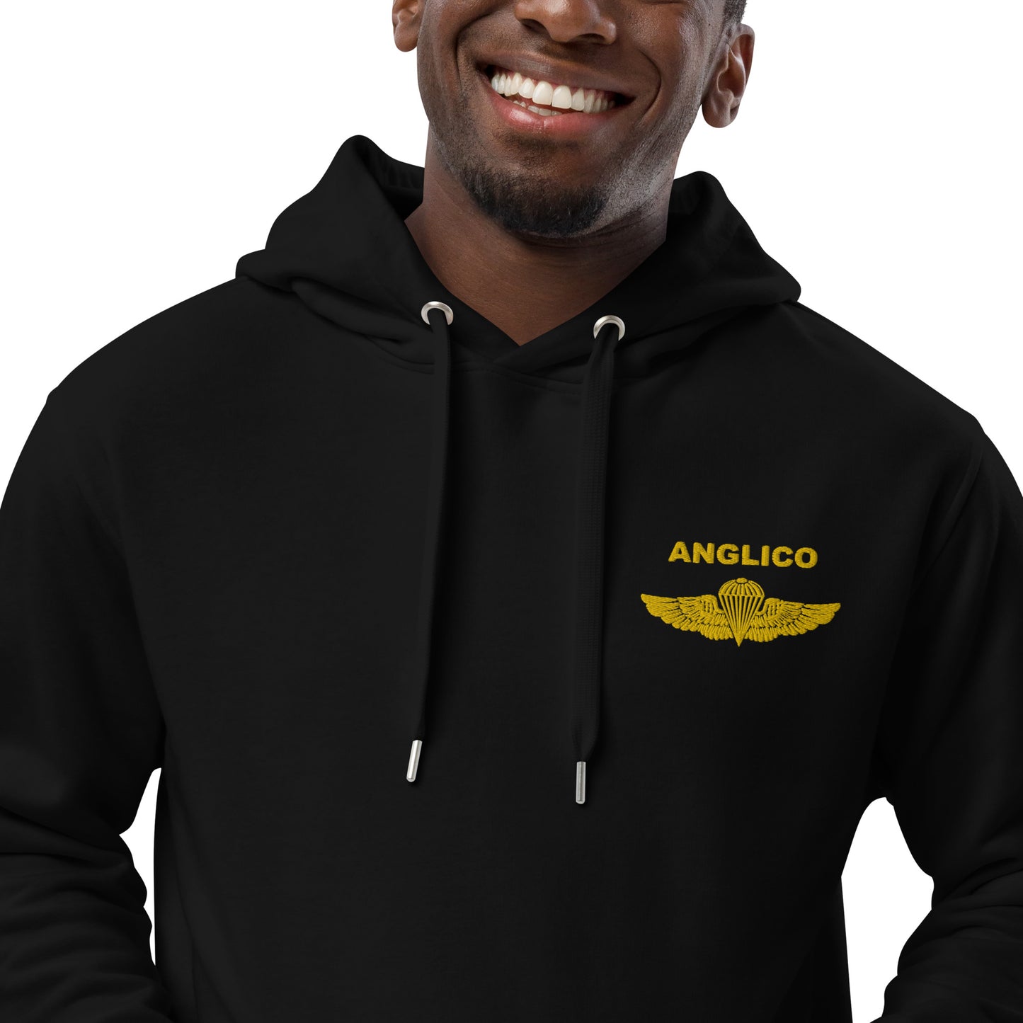 Embroidered ANGLICO Gold Wings Hoodie