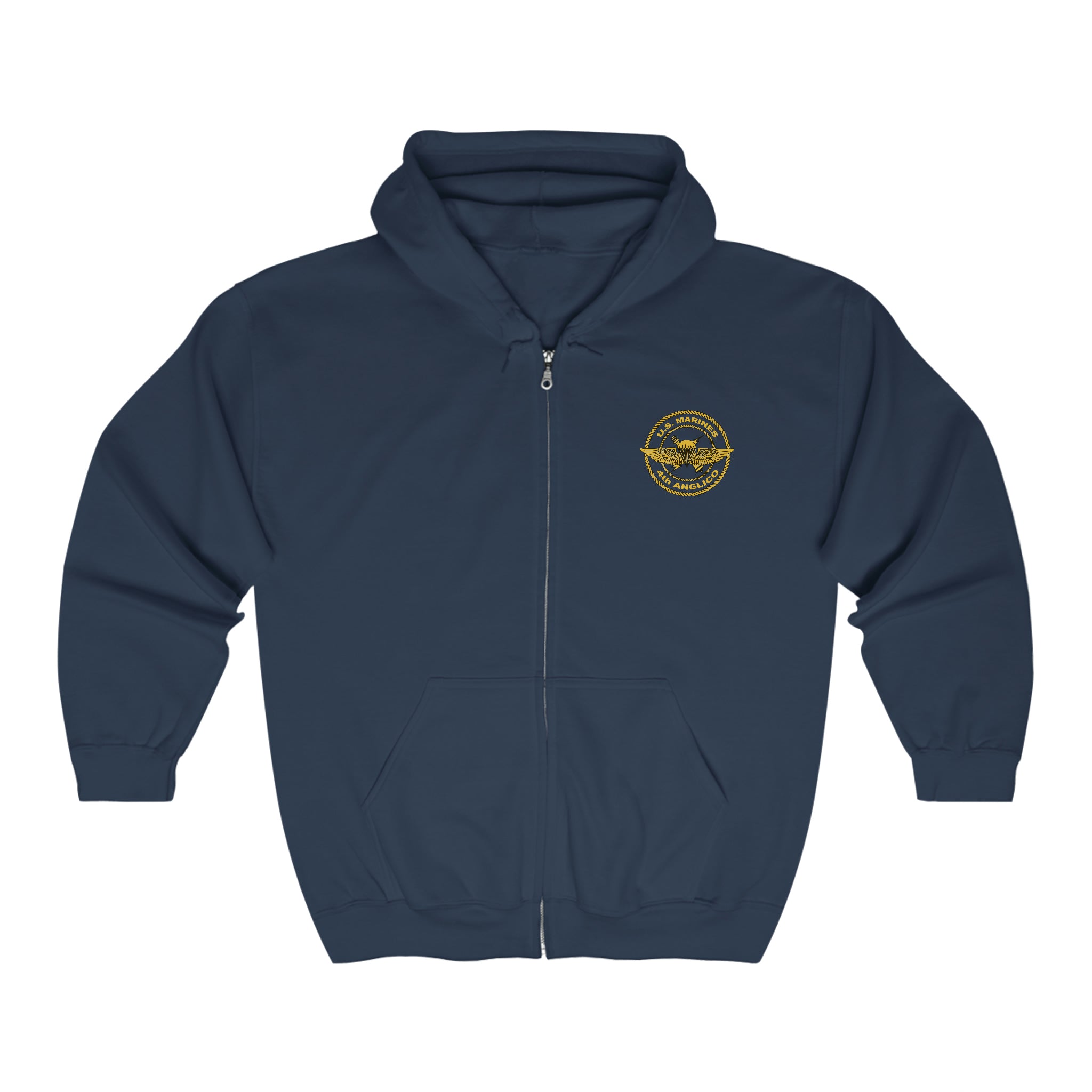 Usmc zip up sales hoodie